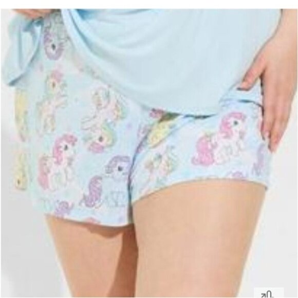 Torrid My Little Pony Sleep Short woman's plus Size 1x. - Picture 2 of 12